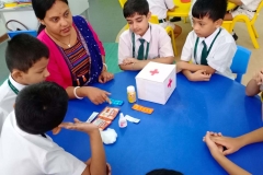 First Aid Box Demonstrate